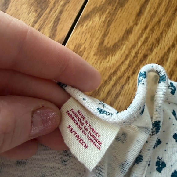 Vintage Levi Floral Henley Top - Picture 5 of 10